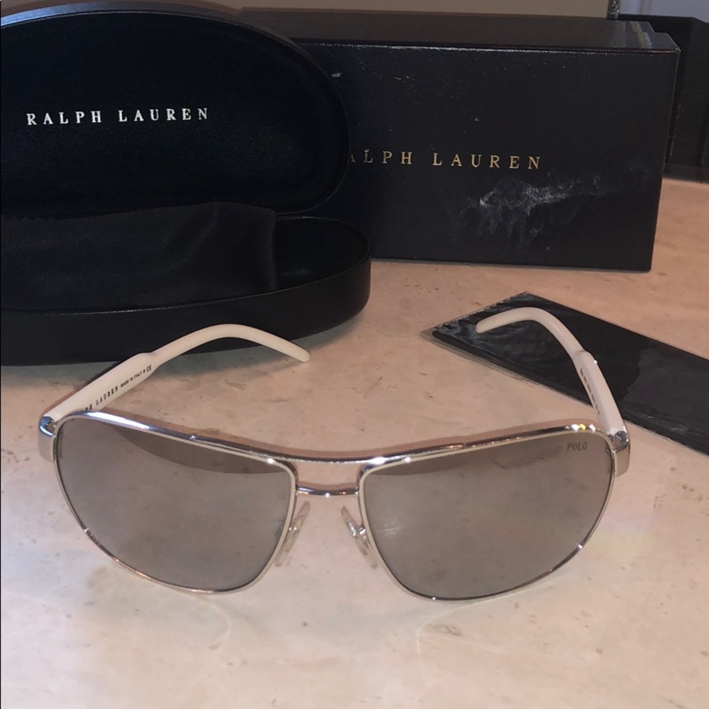 Authentic RL Polo Aviator Sunglasses!